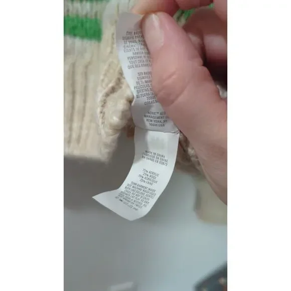 Aerie Intarsia Wool Blend Sweater NWT - Picture 4 of 5